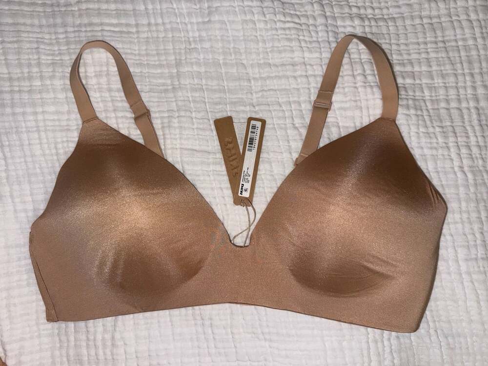 SKIMS Wireless Form T-Shirt Bra Clay 40C NWT BR-WRL-1889
